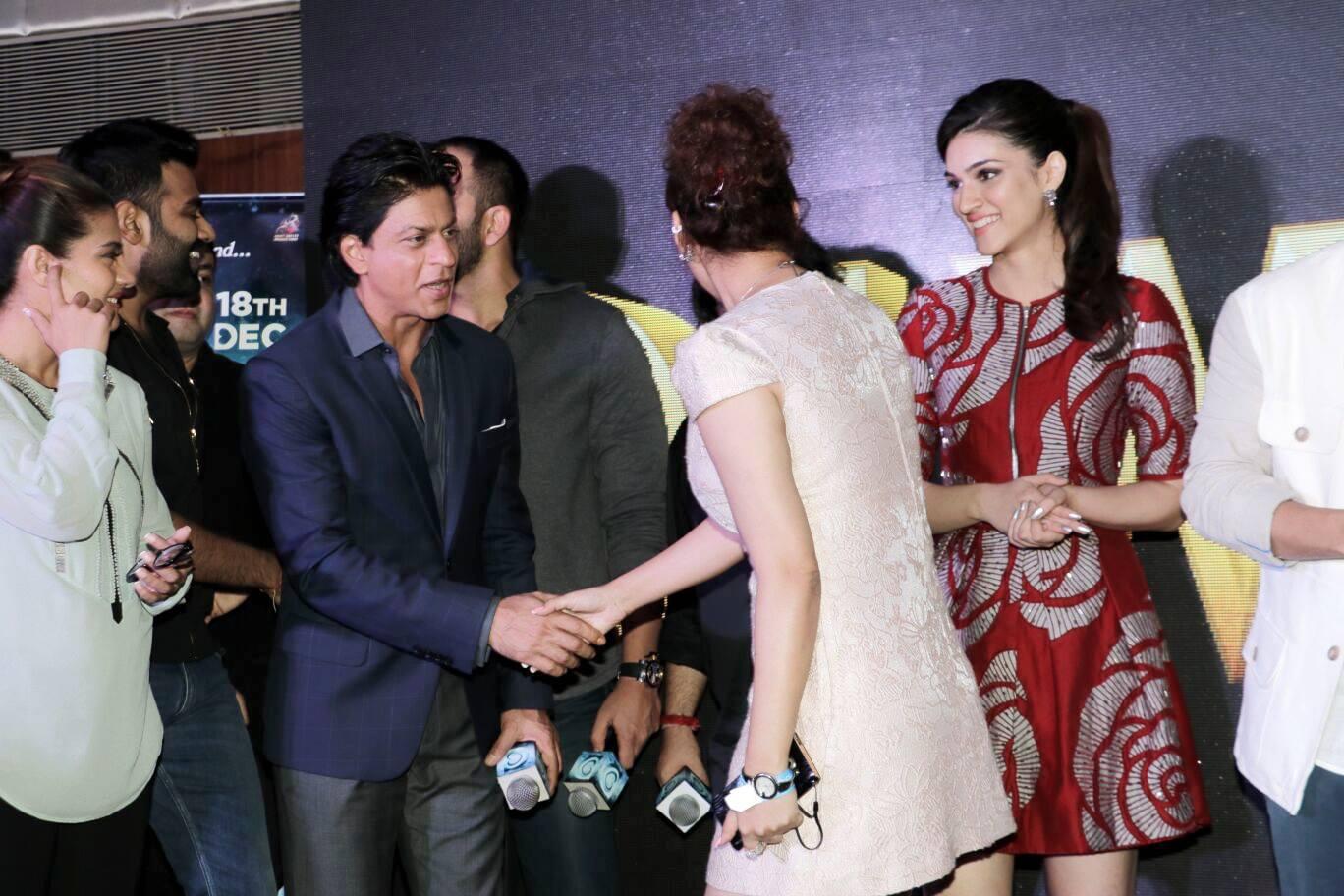 Dilwale music audio launch at J W Marriotte mumbai